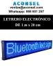 Letrero Led Panel Publicitario de 1m X 20cm