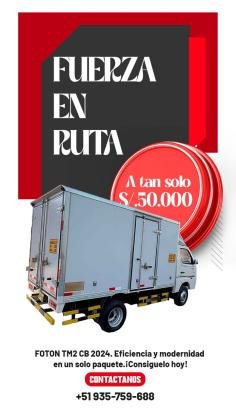 Desempeño Superior: FOTON TM2 CB 2024