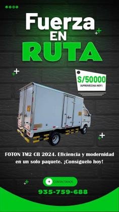 FOTON TM2 CB 2024: Listo para la Ruta