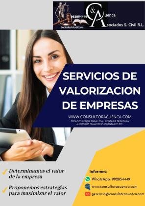 SERVICIOS DE VALORIZACIÓN DE EMPRESAS